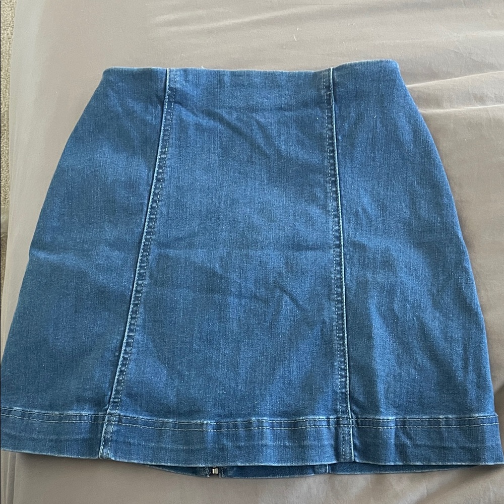 BDG Classic Blue Mini Skirt